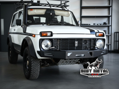 PARAGOLPES METÁLICO LADA NIVA - VAZ 212 DELANTERO (M1)
