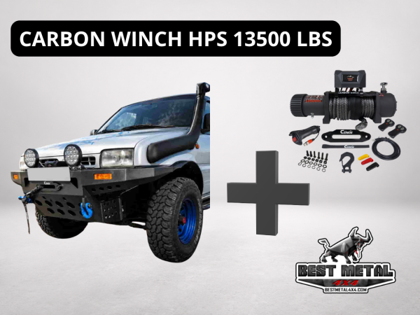 NISSAN TERRANO 2 FARO RECTANGULAR (PARAGOLPES DELANTERO M1 + WINCH)