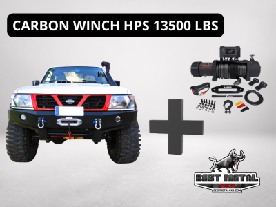 NISSAN PATROL GR Y61 (PARAGOLPES DELANTERO M1 + WINCH)