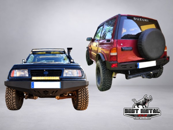 PACK 4X4 SUZUKI VITARA – PARAGOLPES DELANTERO M2  SIN LED Y TRASERO